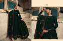 Exclusive Embroidered Semi Stitched New Long Anarkali Gown DN 4851 To 4857 thumb 7
