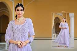 Exclusive Embroidered Stitched New Style Nayra cut Salwar Suit DN 4881 To 4884