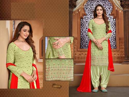 Fancy Designer Patiyala Suit DN 1201