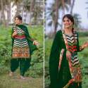 FANCY DESIGNER ZIKZAK PATIALA SUITS thumb 1