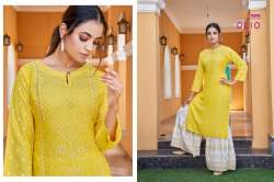 Festive Wear Fancy Kurti With Gharara