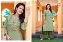 Festive Wear Fancy Kurti With Gharara thumb 4