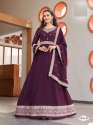 Fox Georgette Embroidered Anarkali Gown DN 1001 thumb 1