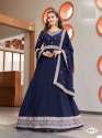 Fox Georgette Embroidered Anarkali Gown DN 1001 thumb 2