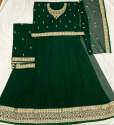 Fox Georgette Embroidered Anarkali Gown DN 1001 thumb 7