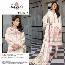 Georgette Heavy Embroidery Suit R-426 NX