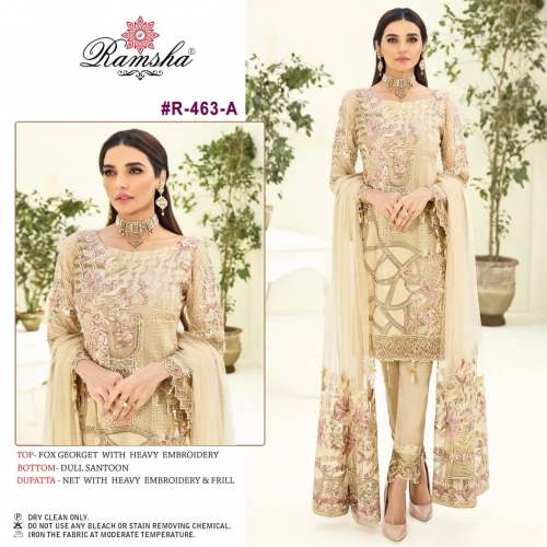 Georgette With Embroidery Pakistani Suit R-463