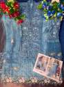 Heavy Butterfly Net Pakistani Suit DN 9110 thumb 9