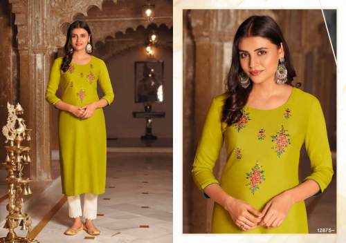 Heavy Fancy Rayon Lily Vol 21 Kurtis
