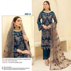 Heavy Faux Georgette Pakistani Suit DN 468