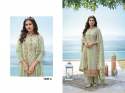 Heavy Faux Georgette Palazzo Suit DN 1408