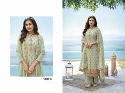Heavy Faux Georgette Palazzo Suit DN 1408