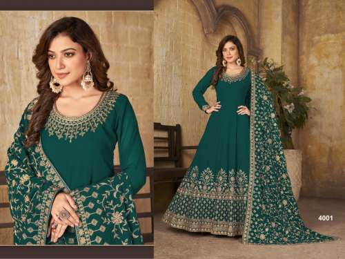 Heavy Fox Georgette Dani 4001 To 4004