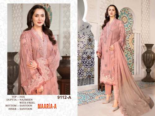 Heavy Fox Georgette Pakistani DN 9112