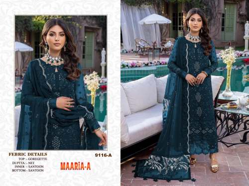 Heavy Fox Georgette Pakistani DN 9116