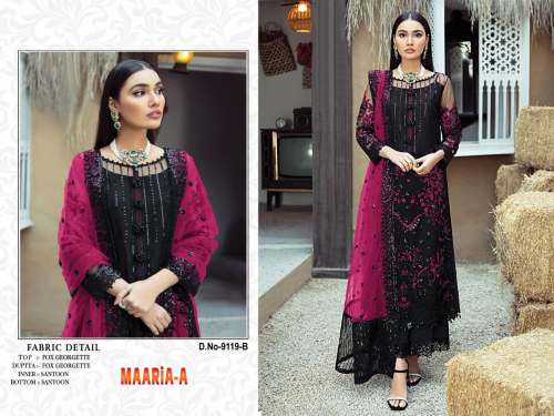 Heavy Fox Georgette Pakistani DN 9119