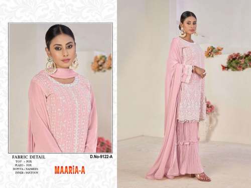 Heavy Fox Georgette Pakistani DN 9122
