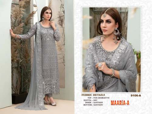 Heavy Fox Georgette Pakistani Suit DN 9106