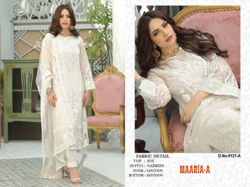 Heavy Fox Georgette Pakistani Suit DN 9121