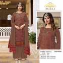 Heavy Fox Georgette with Embroidery Sequence Work Pakistani 1022 thumb 3