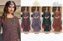 Heavy Fox Georgette with Embroidery Sequence Work Pakistani 1022 thumb 4