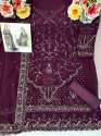 Heavy Fox Georgette With Heavy Embroidery Sequence Work Pakistani Suit DN 1027 thumb 7
