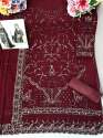 Heavy Fox Georgette With Heavy Embroidery Sequence Work Pakistani Suit DN 1027 thumb 9