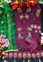 Heavy Georgette Pakisatni Designer Suit SDN 114 thumb 9