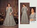 Heavy Net With Chain Stitch Designer Gown DN 1134 thumb 2