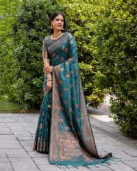 Jalpari premium Soft Silk sarees With Royal weaved pallu Silk Saree
