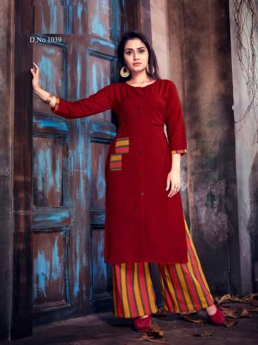 Leranath Fashion House Kurti With Palazzo