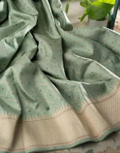 Lichi silk Jequrcard work saree KP DN 1037