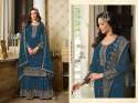 LT NITYA Heavy Fox Georgette With Embroidery Sequence Work sharara suit DN 8301 