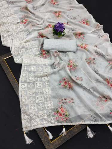 Nihar Soft Heavy Tebi Silk Designer Saree