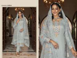 Nyra Heavy Faux Georgette with Embroidery Work DN 1478