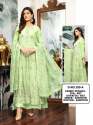 Pakistani DN 109 Butterfly Net With Embroider Suit thumb 2