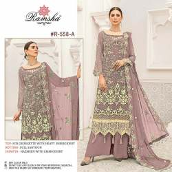 Pakistani Georgette Heavy Embroidery R DN 558 NX