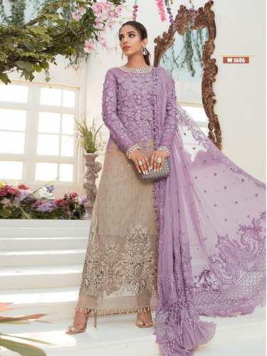 Pakistani Sequence Embroidery Suit DN 1686