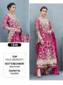 Pakistani suit DN 1048 Heavy Foux Georgette thumb 5