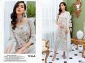 Pakistani Suit DN 7116 Heavy Net With Embroidey thumb 1
