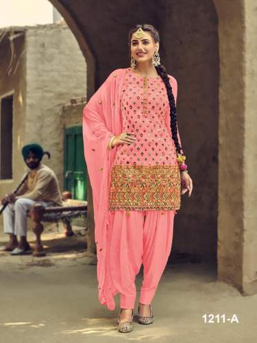Patiyala Suits 1211 Georgette Panjabi Salwar Suits