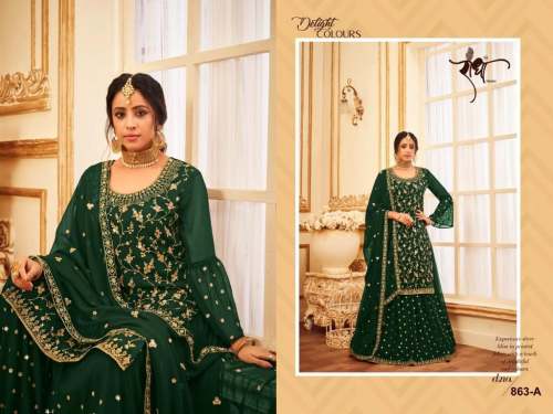 Radha Heavy Faux Georgette Suit DN 863