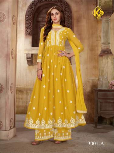 Sagun Heavy Faux Georgette Palazzo Suit DN 3001