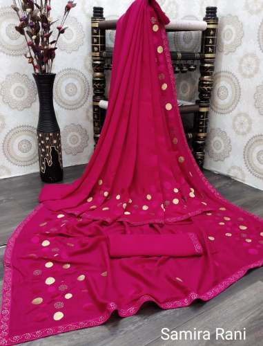 Samira Designer Vichitra Silk Saree