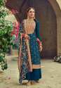 Satrangi DN 1209 foux georgette Palazzo suit thumb 10