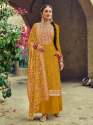Satrangi DN 1209 foux georgette Palazzo suit thumb 8