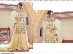 SHREE FAB DN S-206 NET WITH EMBROIDERY WORK SUIT