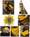 SOFT LICHI SILK CLOTH BEAUTIFUL RICH PALLU SAREE  thumb 8