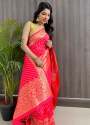 SPECIAL FOR LOVING RANI LIGHT LERIYA WOMEN SAREE thumb 3
