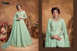 Swagat Violet DN 5108 Designer Anarkali Gown